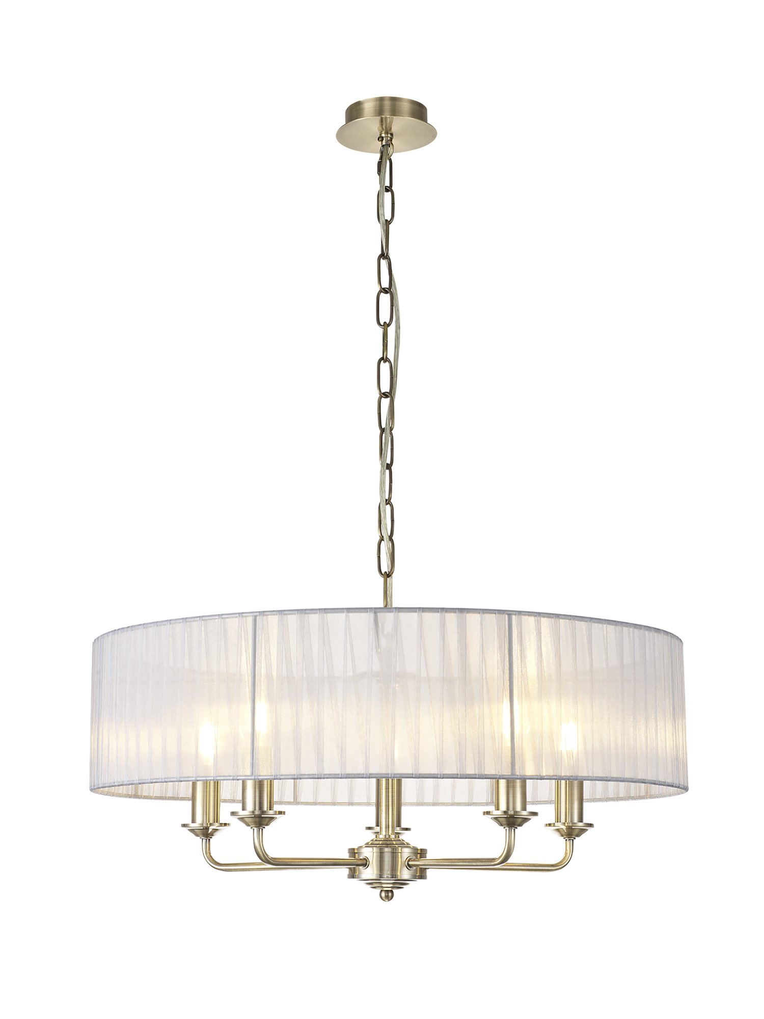 Banyan AB GR Ceiling Lights Deco Multi Arm Fittings